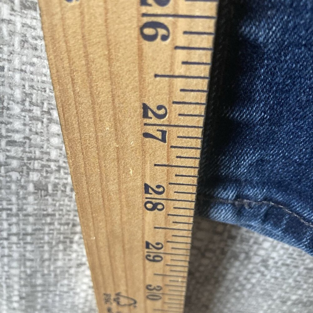 Lucky Brand 10/30A Dark Blue Jeans Mid Rise Straight Sweet-Ankle Denim Stretch - Picture 5 of 11